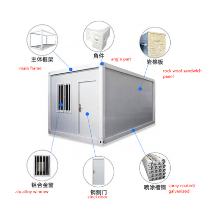 Container Home Construction Dormitory Modular House