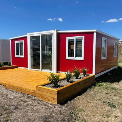 Luxury 3 in 1 Prefab 20ft Expandable Container Homes