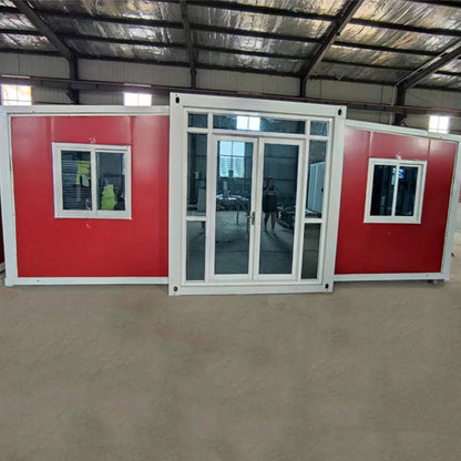 Easy installation Double wing folding house container