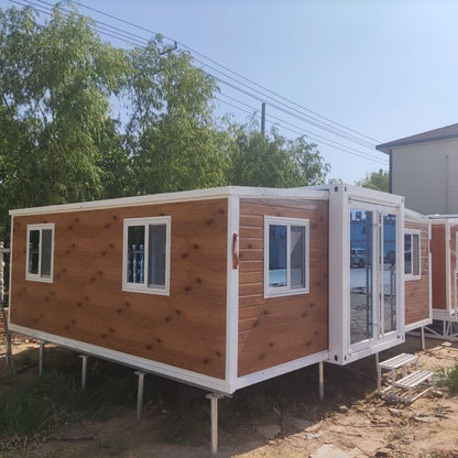 Multifunctional Expandable Container House with Light Steel Structure Frame